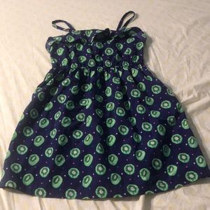 Kiwi Print Girls Dress